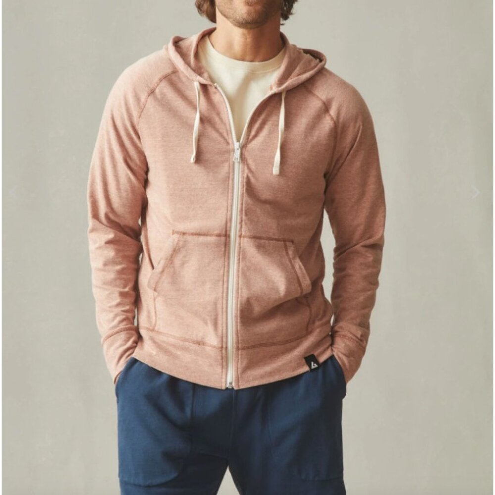 NEW American Giant Mens 2XL‎ Lightweight Full Zip Jacket Raglan Sleeve